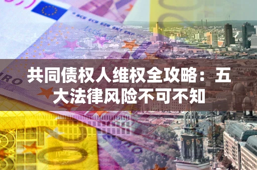 武汉共同债权人维权全攻略：五大法律风险不可不知