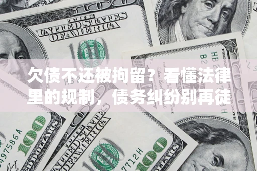 武汉欠债不还被拘留？看懂法律里的规制，债务纠纷别再徒劳奔波