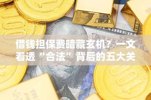 武汉借钱担保费暗藏玄机？一文看透“合法”背后的五大关键陷阱