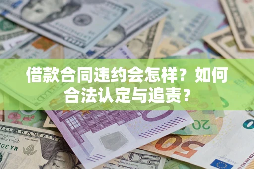 武汉借款合同违约会怎样？如何合法认定与追责？