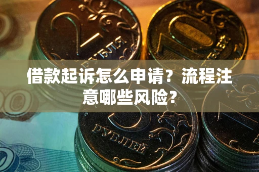 武汉借款起诉怎么申请？流程注意哪些风险？